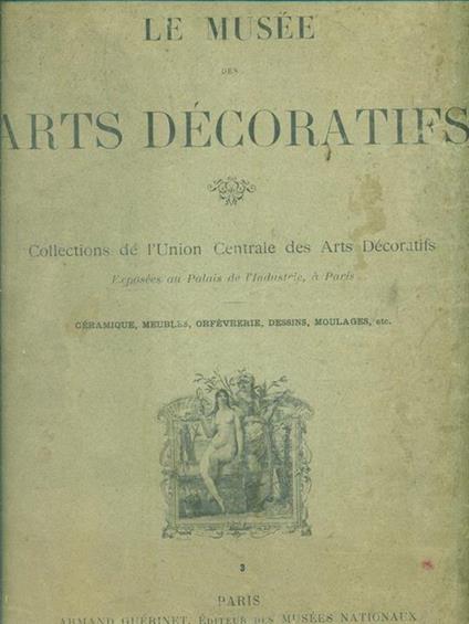 Le Musée des arts Décoratifs - copertina
