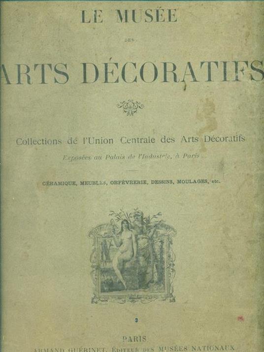 Le Musée des arts Décoratifs - copertina