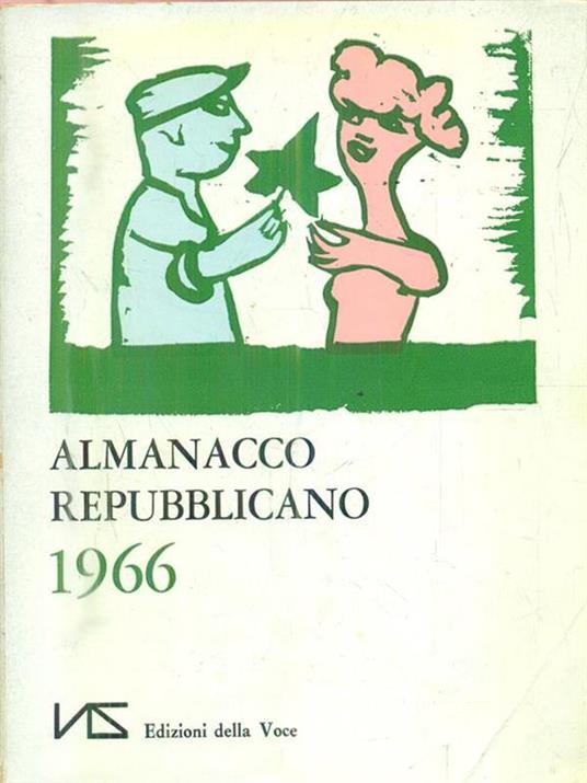 Almanacco repubblicano 1966 - copertina