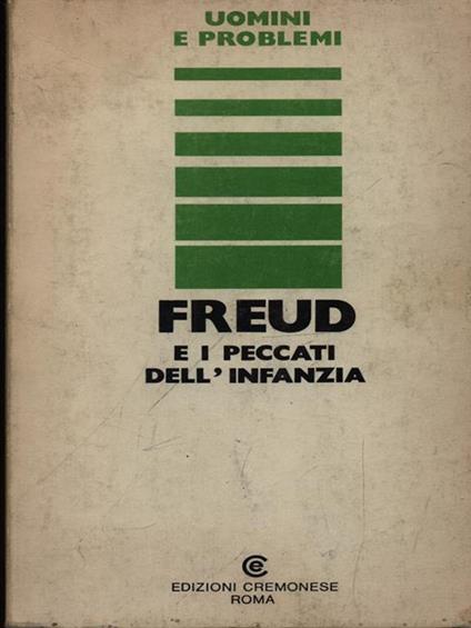 Freud e i peccati dell'infanzia - copertina