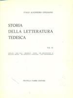 Storia della letteratura tedesca Vol. II