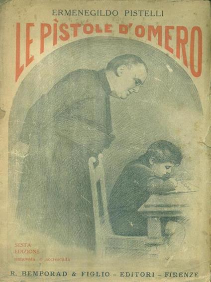 Le pistole d'Omero - Ermenegildo Pistelli - copertina