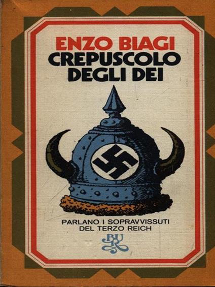 Il crepuscolo degli Dei - Enzo Biagi - copertina