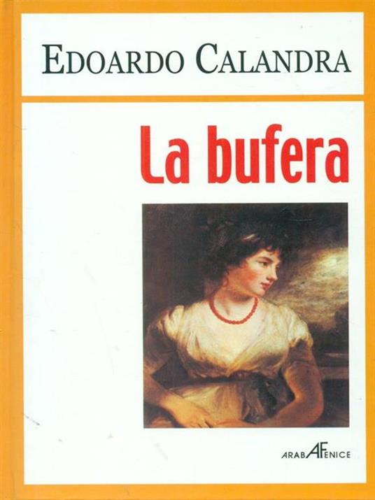 La bufera - Edoardo Calandra - copertina