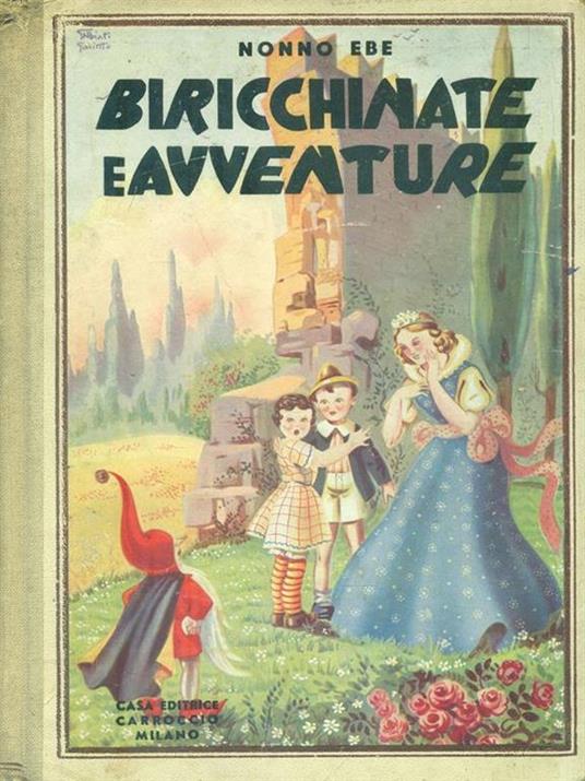 Biricchinate e avventure di Burattino 3 - Nonno Ebe - copertina