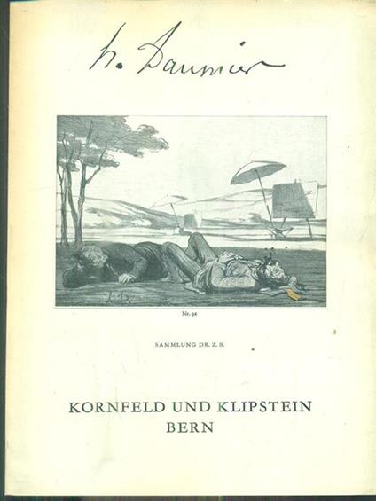 Sammlung Honorè Daumier. Lithographien Originalstein Plastiken. Auktion 130 - copertina