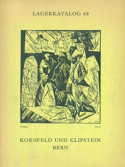 Lagerkatalog 68 - copertina