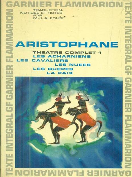 Theatre complet. Vol 1 - Aristofane - copertina