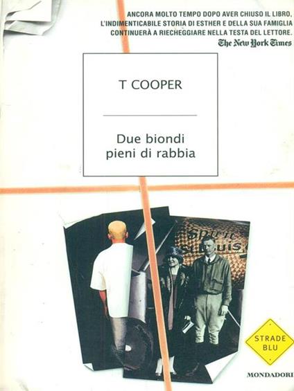 Due biondi pieni di rabbia - T. Cooper - copertina