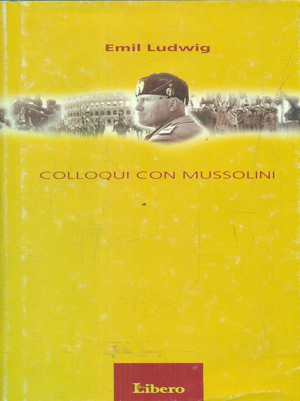 Colloqui con Mussolini