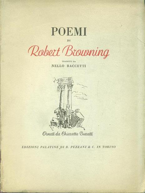 Poemi - Robert Browning - copertina
