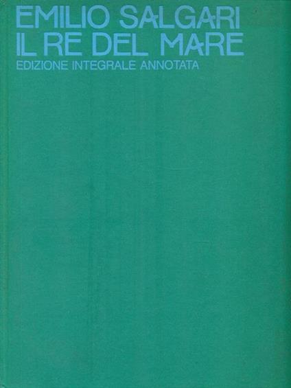 Il re del mare - Emilio Salgari - copertina