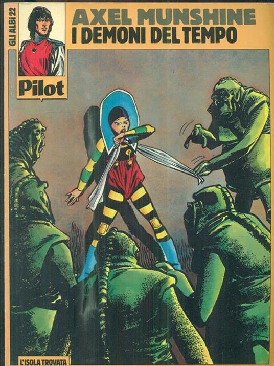 Axel Munshine. I demoni del tempo - copertina