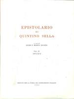   Epistolario di Quintino Sella. Vol IV. 1872-1874
