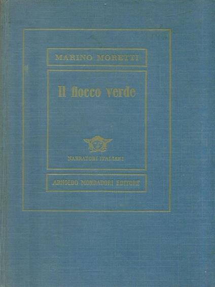 Il fiocco verde - Marino Moretti - copertina