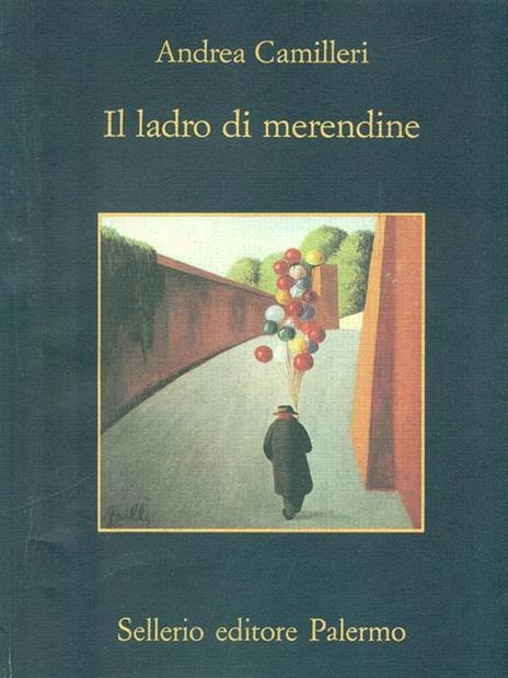 Il ladro di merendine - Andrea Camilleri - copertina