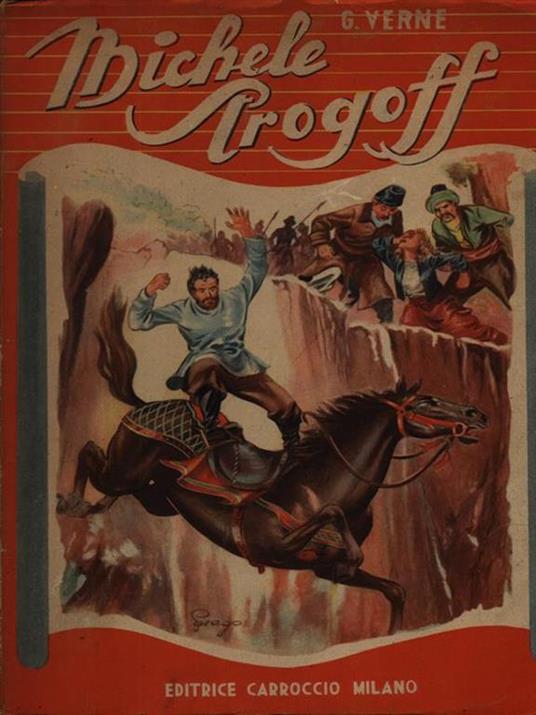 Michele Strogoff - Jules Verne - copertina