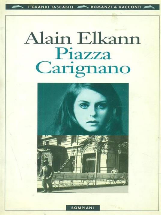 Piazza Carignano - Alain Elkann - copertina