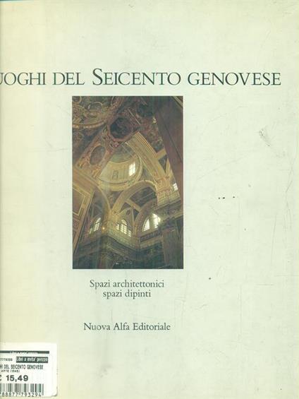 Luoghi del Seicento genovese - copertina