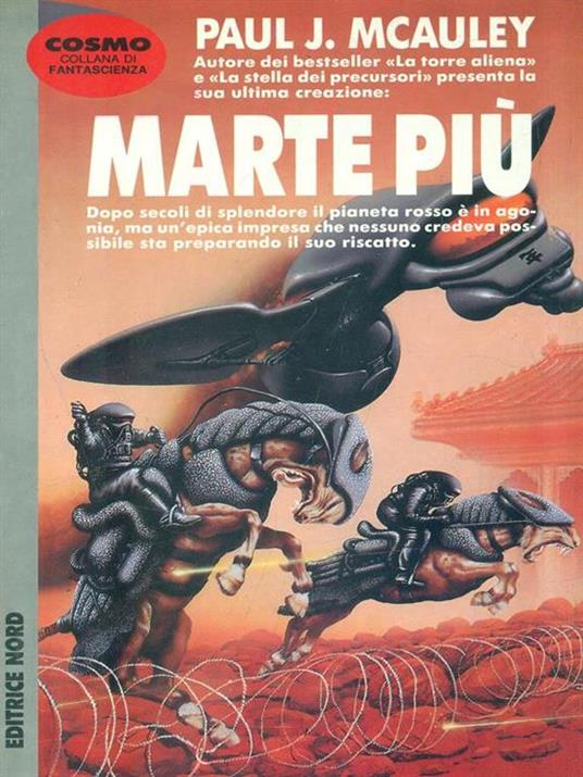   Marte più - Paul J. McAuley - copertina