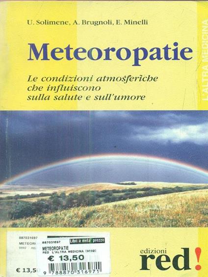 Meteoropatie. Le condizioni atmosferiche che influiscono sulla salute e sull'umore - copertina
