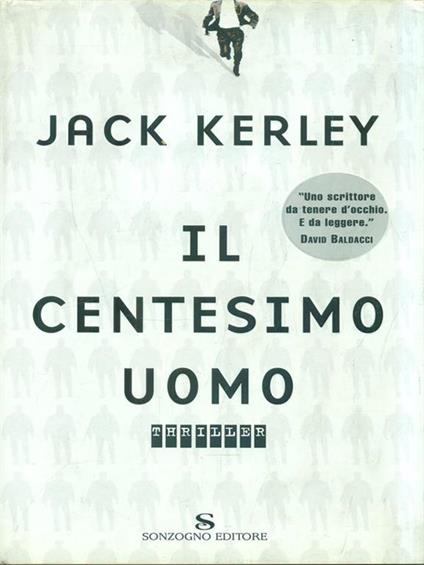 Il centesimo uomo - Jack Kerley - copertina