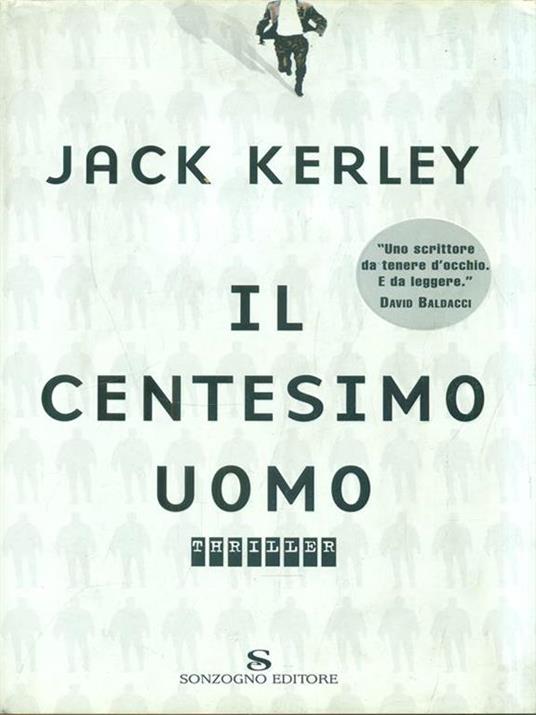 Il centesimo uomo - Jack Kerley - copertina
