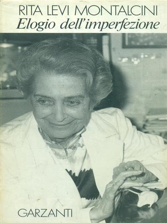 Elogio dell'imperfezione - Rita Levi Montalcini - copertina