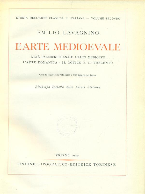 L' arte medioevale