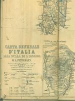 Carta Generale d'Italia alla scala di 1:1.850.000 di A. Petermann