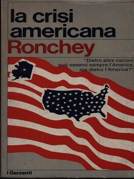 La crisi americana - Alberto Ronchey - copertina