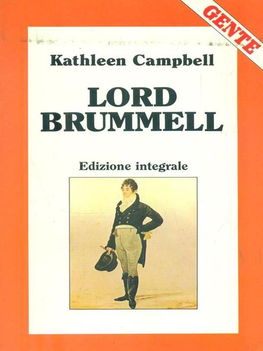 Lord Brummell - Kathleen Campbell - copertina