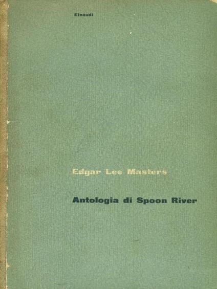 Antologia di Spoon River - copertina