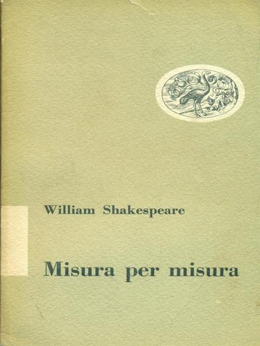   Misura per misura - William Shakespeare - 2