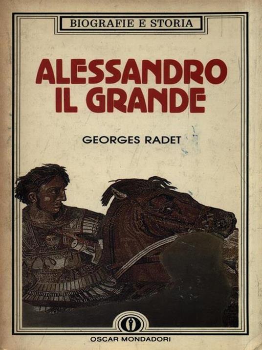 Alessandro il Grande - George Radet - copertina
