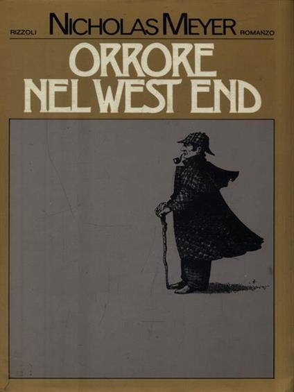 Orrore nel West end - Nicholas Meyer - copertina