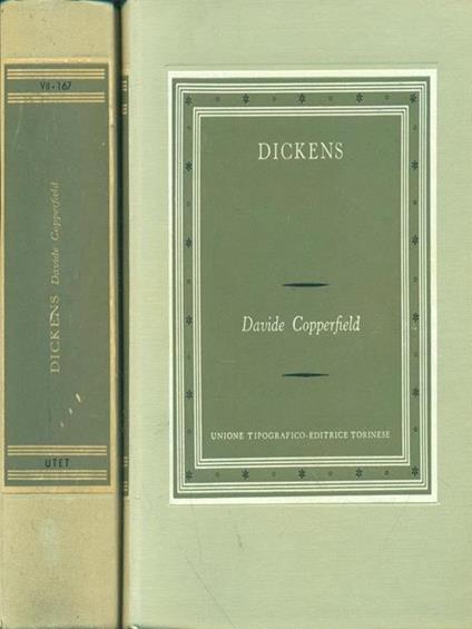   Davide Copperfield 2 volumi - Charles Dickens - copertina