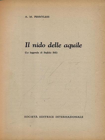 Il nido delle aquile - copertina