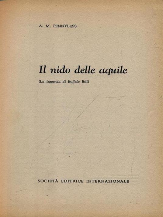 Il nido delle aquile - copertina