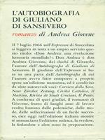 L' autobiografia di Giuliano di Sansevero. 2 Volumi