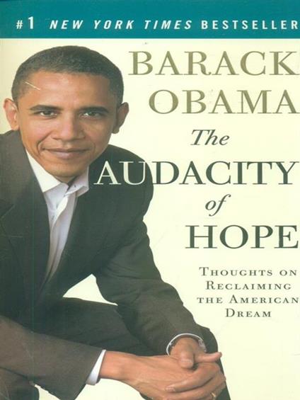 The audacity of hope - Barack Obama - copertina