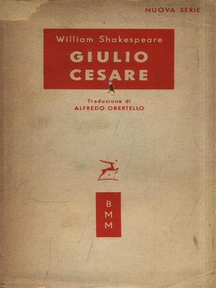 Giulio Cesare - William Shakespeare - copertina