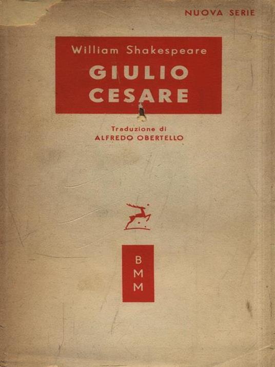 Giulio Cesare - William Shakespeare - copertina