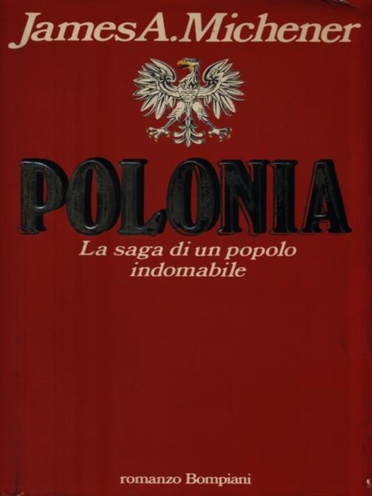 Polonia - James A. Michener - copertina