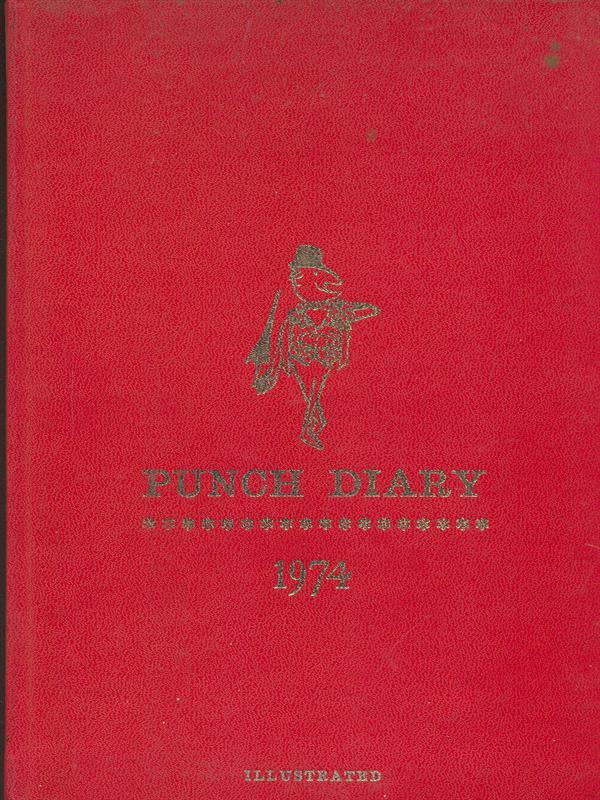   Punch diary 1974. Illustrated