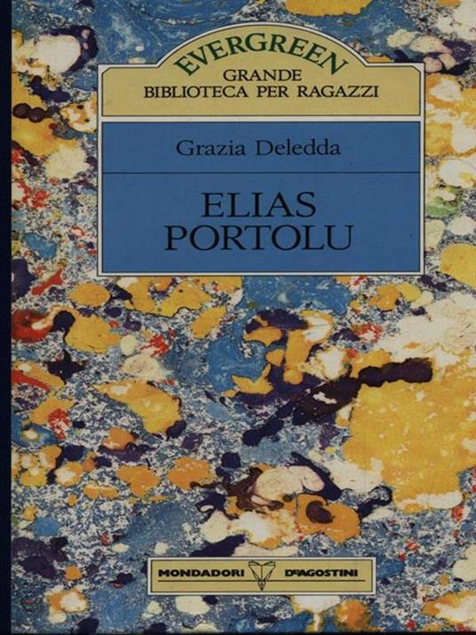   Elias Portolu - Grazia Deledda - copertina