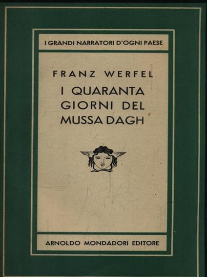 I  quaranta giorni del Mussa Dagh - Volume 1 - Franz Werfel - copertina