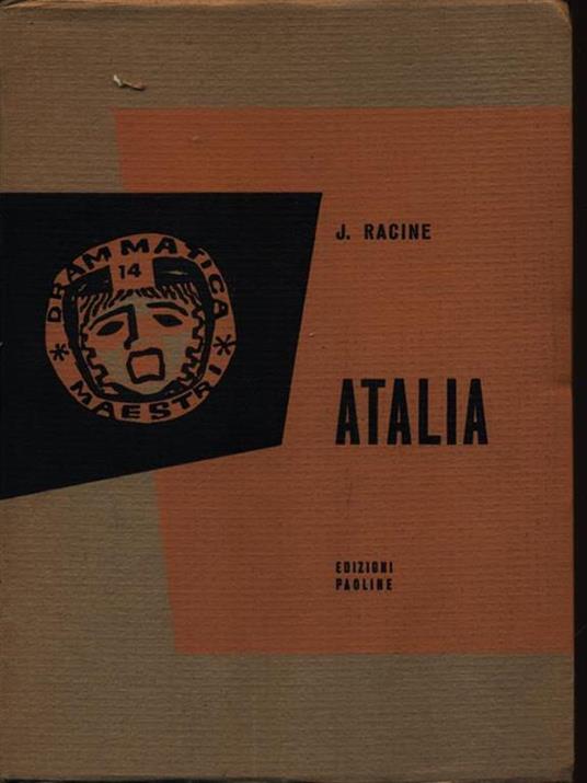   Atalia - Jean Racine - copertina