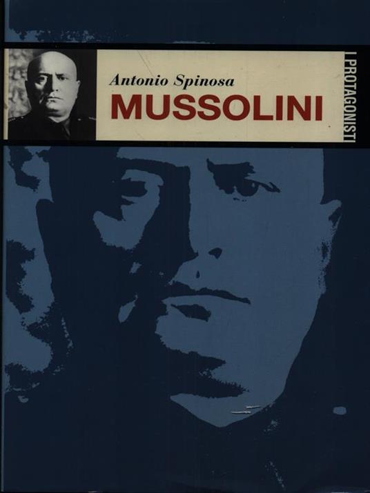 Mussolini - Antonio Spinosa - copertina