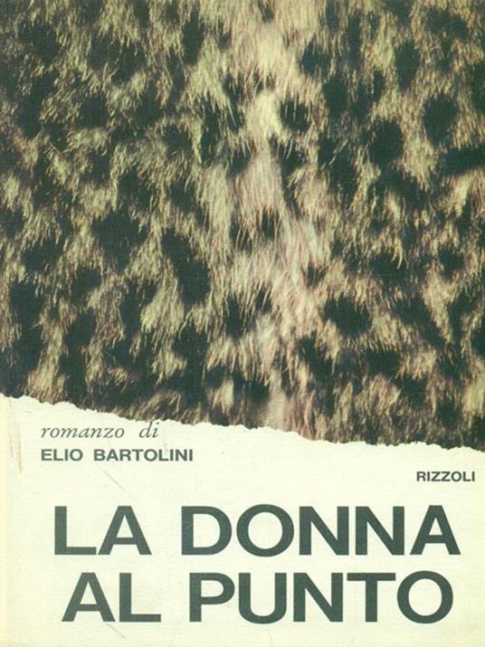 La  donna al punto - Elio Bartolini - copertina